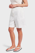 ACADEMY BRAND - Womens Monroe Short - Winter White-Shorts-Academy Brand Womens-6-UPTOWN LOCAL