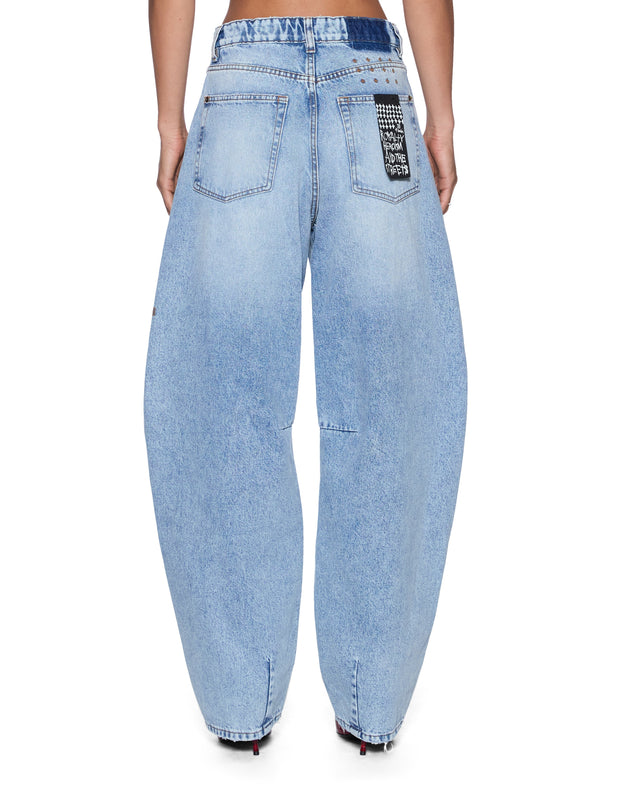 KSUBI - Barrel Jean - Flight Blue
