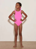 HUNZA G - Kids Classic Swim (3-6) - Bubblegum-Swimwear-Hunza G-UPTOWN LOCAL