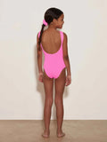 HUNZA G - Kids Classic Swim (3-6) - Bubblegum-Swimwear-Hunza G-UPTOWN LOCAL