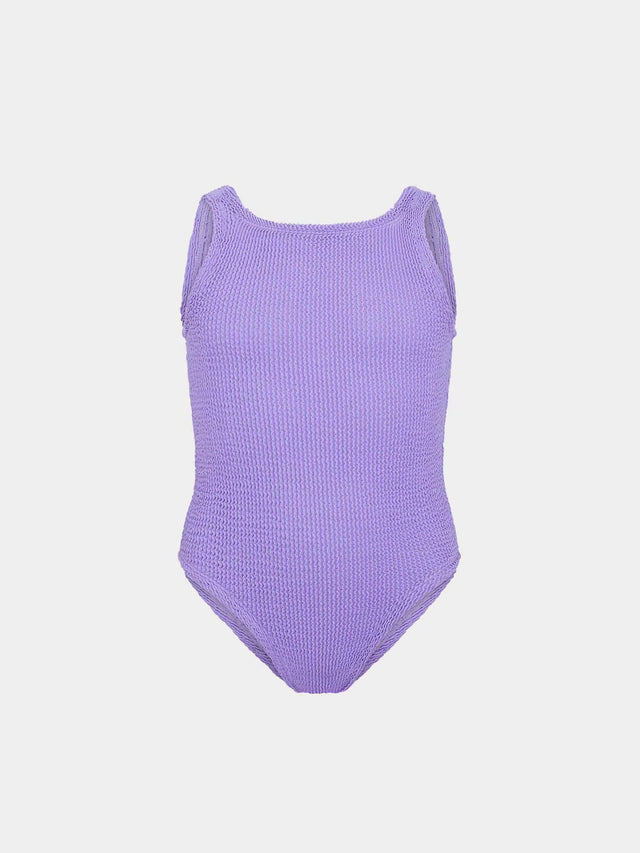 HUNZA G - Kids Classic Swim (3-6) - Lilac-Swimwear-Hunza G-UPTOWN LOCAL