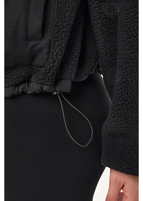 PE NATION - Lennon Sherpa Jacket - Black