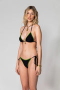 SOMETHING VERY SPECIAL - Black Solid Mesh Bikini Top-Swimwear-Something Very Special-S-UPTOWN LOCAL