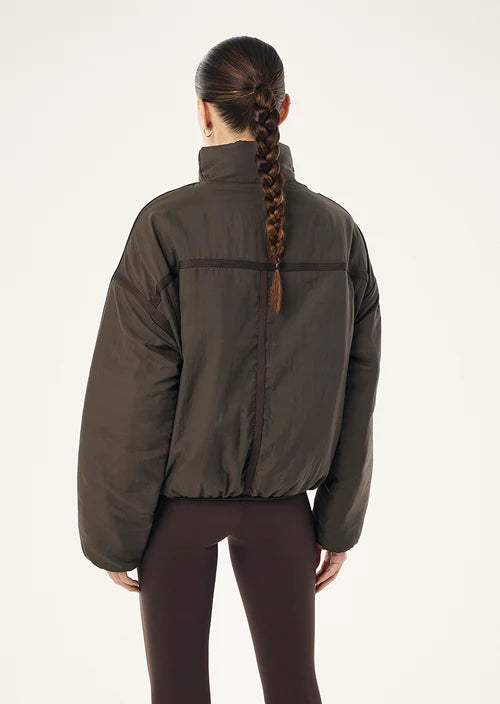 PE NATION - Off Set Jacket - Coffee