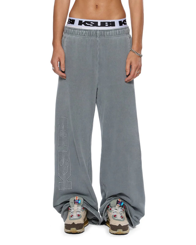 KSUBI - Sott Origin Trak Pant - Nightowl Grey-Track Pants-Ksubi-6/XS-UPTOWN LOCAL