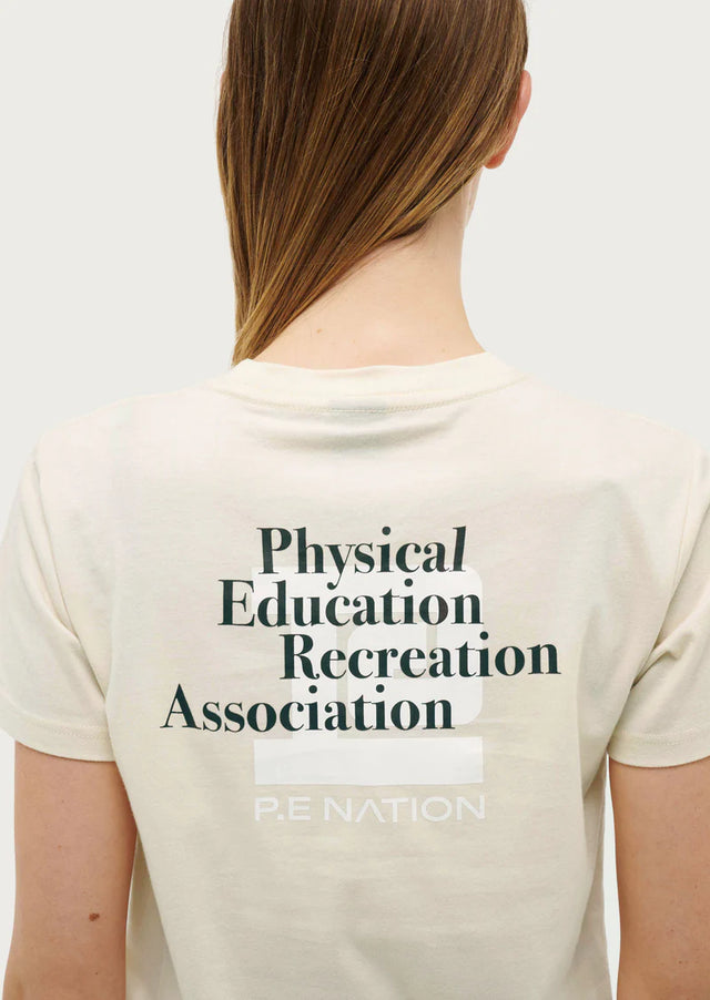 PE NATION - Medley SS Tee - Whisper White-Tops-PE Nation-XS-UPTOWN LOCAL