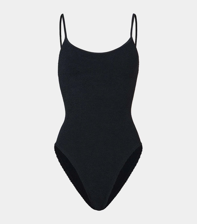 HUNZA G - Pamela Swim Black-Swimwear-Hunza G-UPTOWN LOCAL