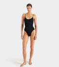 HUNZA G - Pamela Swim Black-Swimwear-Hunza G-UPTOWN LOCAL