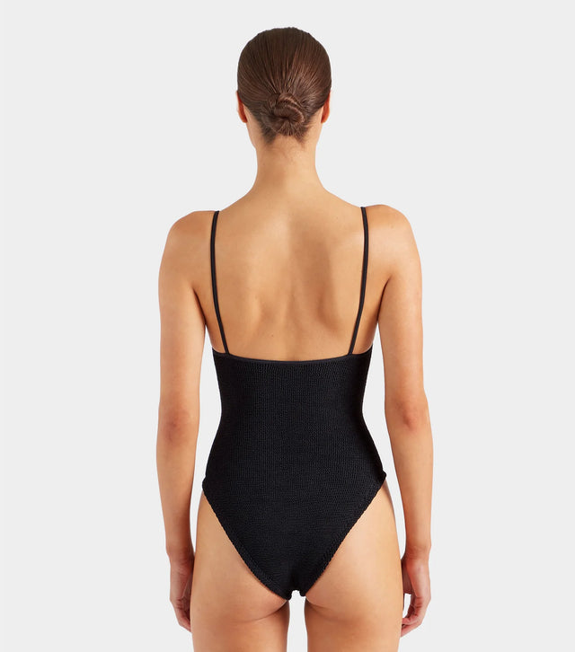 HUNZA G - Pamela Swim Black-Swimwear-Hunza G-UPTOWN LOCAL