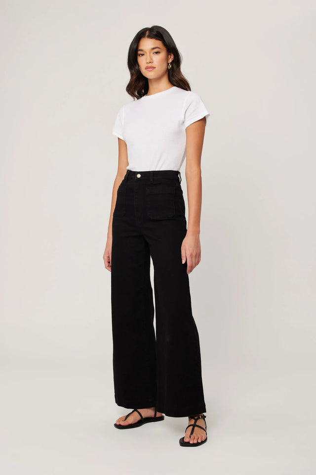 ROLLAS - Sailor Jean - Rinse Black
