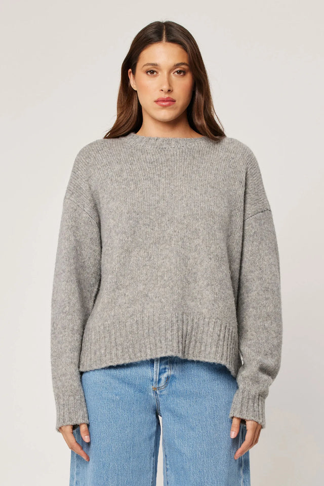 ROLLAS - Tomboy Merino Knit - Grey Marle