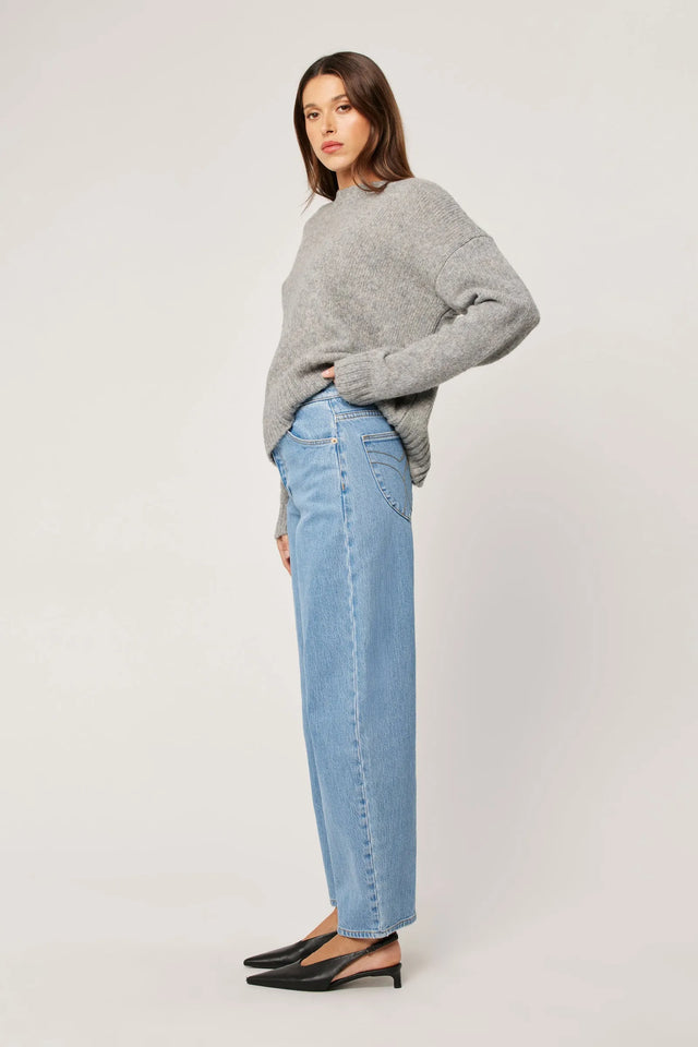 ROLLAS - Tomboy Merino Knit - Grey Marle