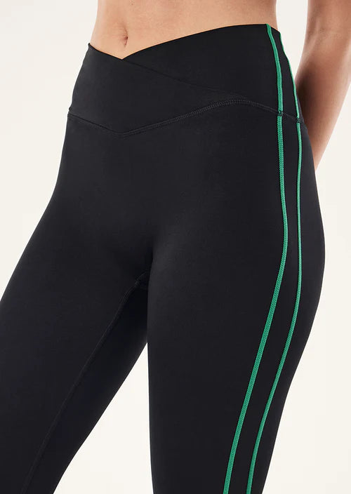 PE NATION - Clarity Full Length Legging - Black / Amazon