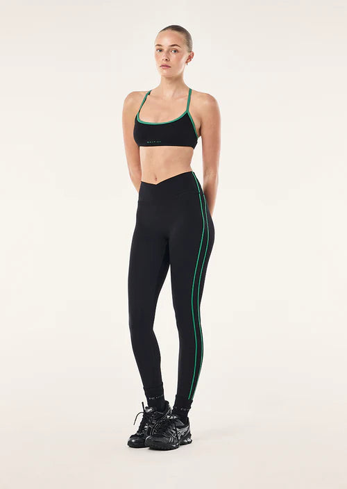 PE NATION - Clarity Full Length Legging - Black / Amazon