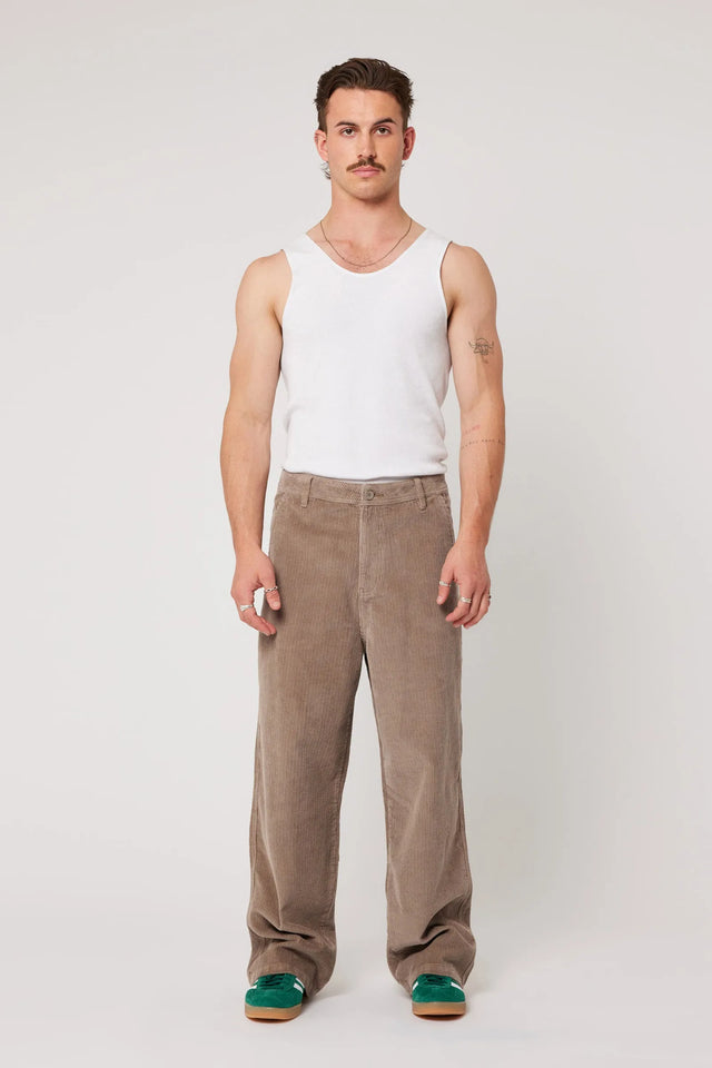 ROLLAS - Ezy Cord Pant - Stone