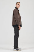 ROLLAS - Nailhead Miner Jacket - Dark Brown-Jackets-Rolla's-S-UPTOWN LOCAL