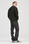 ROLLAS - Fishermans Tweed Polo - Dark Forest-Shirts & Tops-Rolla's-S-UPTOWN LOCAL