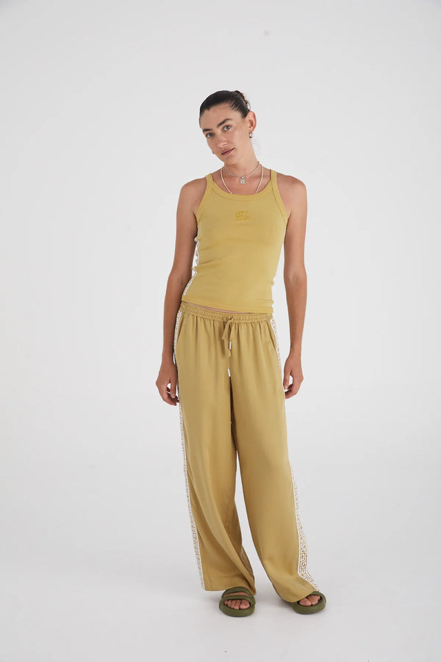 SOMETHING VERY SPECIAL - Geo Regular Tank - Prairie Sand-Tank top-Something Very Special-XS-UPTOWN LOCAL