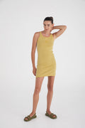 SOMETHING VERY SPECIAL - Geo Fitted Mini - Prairie Sand-Dresses-Something Very Special-XS-UPTOWN LOCAL