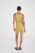 SOMETHING VERY SPECIAL - Geo Fitted Mini - Prairie Sand-Dresses-Something Very Special-XS-UPTOWN LOCAL