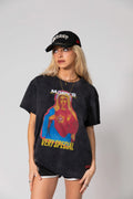 SOMETHING VERY SPECIAL - Vintage Black Hail Mary Box Tee-T-Shirts-Something Very Special-XS-UPTOWN LOCAL