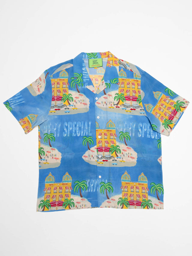 SOMETHING VERY SPECIAL - Hotel Special Resort Shirt - Sky Blue-Shirts-Something Very Special-S-UPTOWN LOCAL