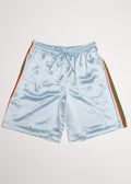 SOMETHING VERY SPECIAL - Satin Basketball Short Dusty Blue-Shorts-Something Very Special-S-UPTOWN LOCAL