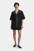 HANSEN & GRETEL - Symi Shirt - Black-Shirts-Hansen and Gretel-XS-UPTOWN LOCAL