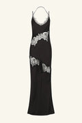 SHONA JOY - Jamila Lace Panelled Maxi Dress Black-Dresses-Shona Joy-6-UPTOWN LOCAL