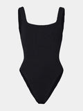 HUNZA G - Square Neck Swim Crinkle - Black-Swimwear-Hunza G-UPTOWN LOCAL