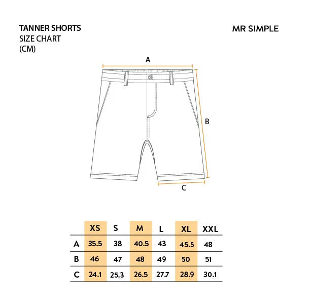 MR SIMPLE - Tanner 3.0 - Natural-Shorts-Mr. Simple-S-UPTOWN LOCAL