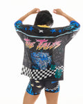 THE TALES - 05 Football Jersey - Black-Shirts & Tops-The Tales-XS-UPTOWN LOCAL