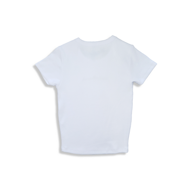 DEAD SMYLE - Unbothered Baby Rib Tee - Blanco / Merlot-T-Shirts-Dead Smyle-S-UPTOWN LOCAL