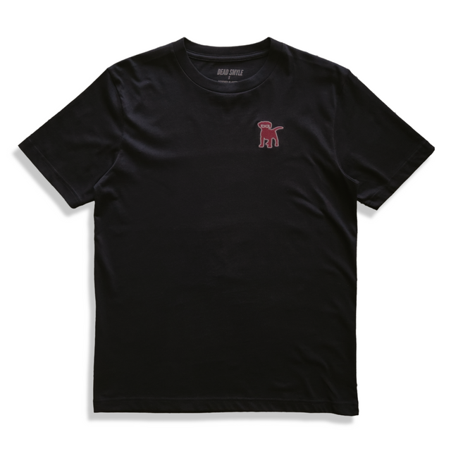 DEAD SMYLE - Good Boy Tee - Nero / Merlot-T-Shirts-Dead Smyle-S-UPTOWN LOCAL
