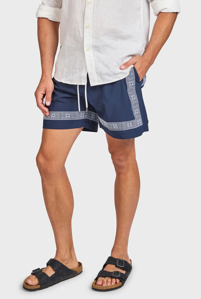 ACADEMY BRAND - Van Boardy Navy-Shorts-Academy Brand-30-UPTOWN LOCAL