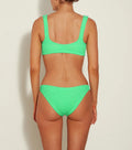 HUNZA G - Xandra Bikini Crinkle - Lime-Swimwear-Hunza G-UPTOWN LOCAL