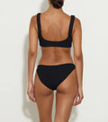 HUNZA G - Xandra Bikini Crinkle - Black-Swimwear-Hunza G-UPTOWN LOCAL