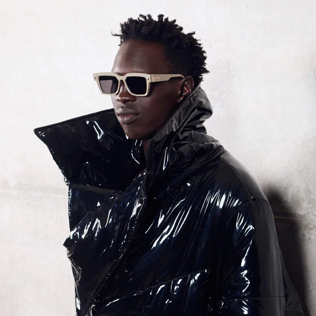 VALLEY - Roosevelt Slate w. Gold Metal / Black Lens - Polarised-Sunglasses-Valley-UPTOWN LOCAL