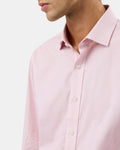 Brooksfield BFC2657 Stretch Performance Regular Fit Shirt in Pink — alternate view