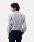 Brooksfield BFC2663 Luxe Slim Fit Business Shirt in White — alternate view