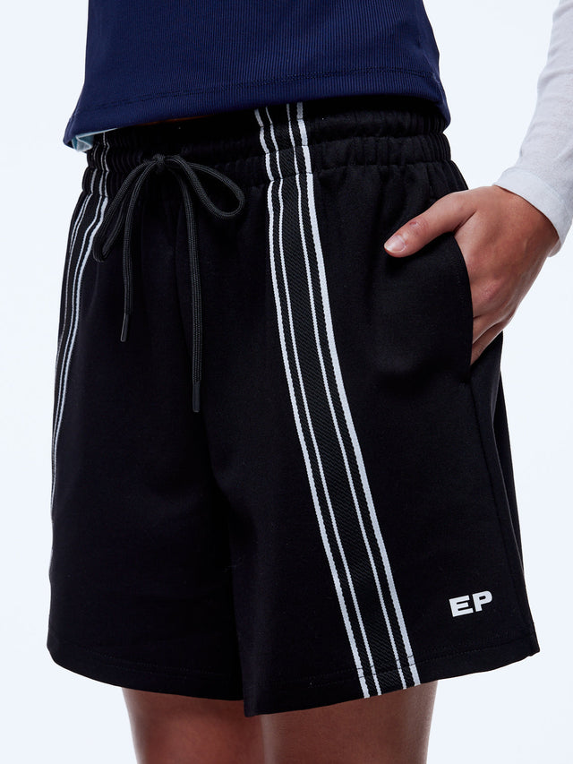 Ena Pelly Charlie Stripe Short - Black – image 3