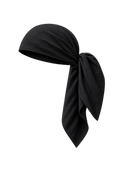 Fella Swim Head Scarf in Noir – official model view 1