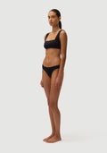Fella Swim Rick James Bikini Bottom in Noir – official model view 2