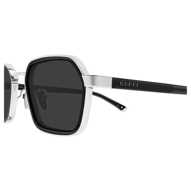 GUCCI - GG2074S001 Sunglasses - Silver — detail view