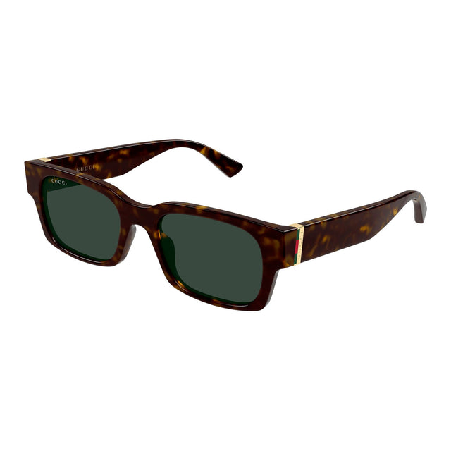 GUCCI - GG2084S002 Sunglasses - Havana — angle view