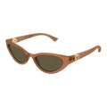 GUCCI - GG2194S004 Sunglasses - Brown — angle view