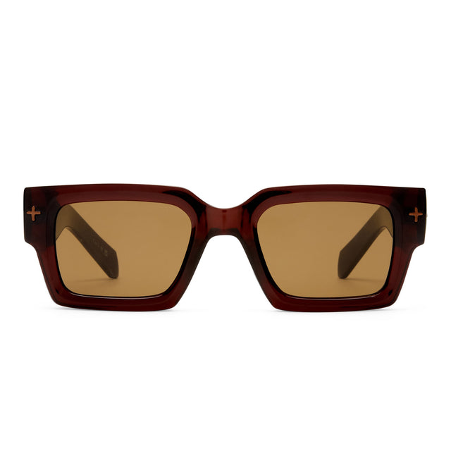 KSUBI - The Kingy Sunglasses - Tobacco — detail view