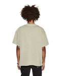 Ksubi SOTT Ekcess SS Tee Outback Khaki — Back modeled close view