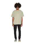 Ksubi SOTT Ekcess SS Tee Outback Khaki — Front modeled full length view