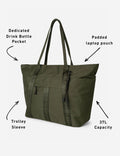 Mr Simple Jasper Tote - Army - view 3